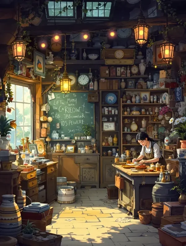 旧书店的午后 动漫封面